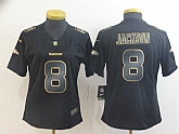 Women Nike Ravens 8 Lamar Jackson Black Gold Vapor Untouchable Limited Jersey,baseball caps,new era cap wholesale,wholesale hats